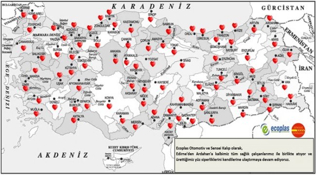 Ecoplas Otomotiv, sağlık çalışanları için kritik öneme sahip siperlik maske üretiyor