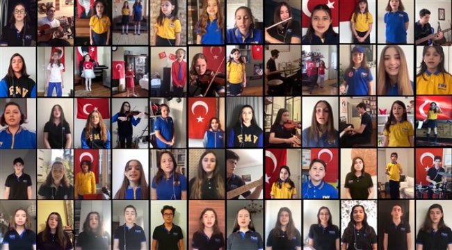 FMV Işık Okulları’ndan dijital platformda coşkulu 23 Nisan kutlaması