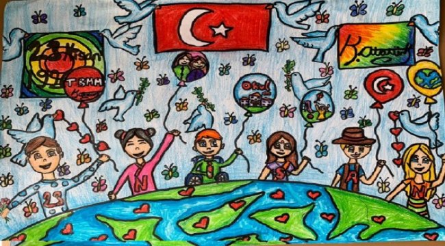 Gölbaşı Belediyesi'nin ‘100. Yılında Çocuk Bayramı’ temalı yarışma sonuçları açıklandı