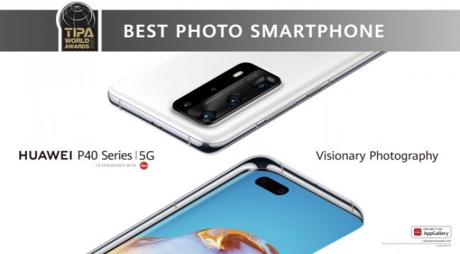 ​HUAWEI P40 Serisi, TIPA’dan “En İyi Kameraya Sahip Akıllı Telefonlar” ödülünü aldı