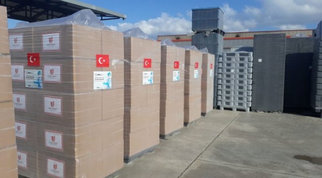 İKMİB'den sağlık çalışanlarına 110 bin siper