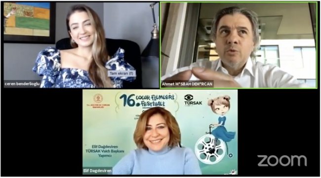 İlk çevrim içi çocuk filmleri festival eğlenceli bir açılışla başladı