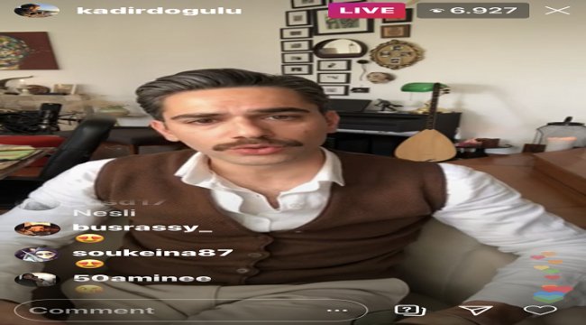 Kadir Doğulu doğum gününü canlı yayında sevenleriyle kutladı