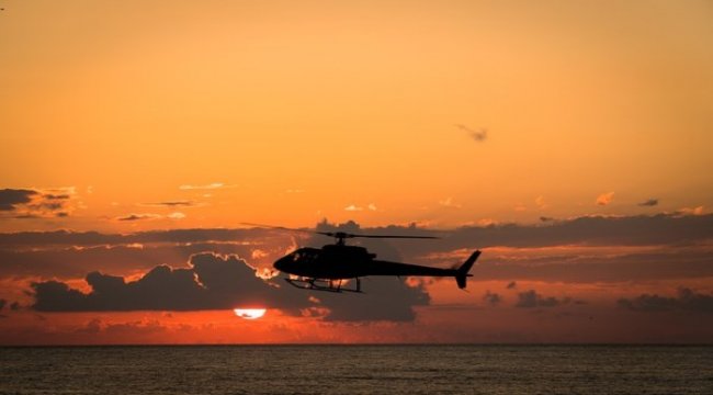 Kanada'ya ait askeri helikopter düştü