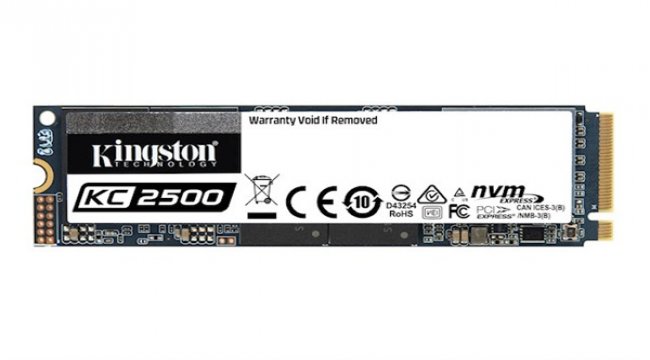 Kingston’dan yeni nesil NVMe PCIe SSD: KC2500