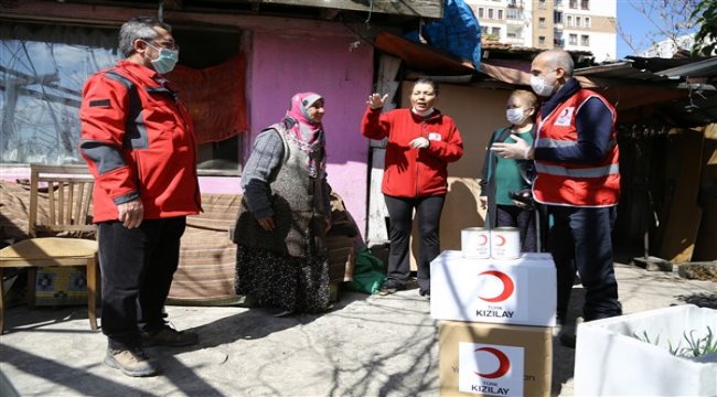 Kızılay’da yardım etmek engel tanımıyor