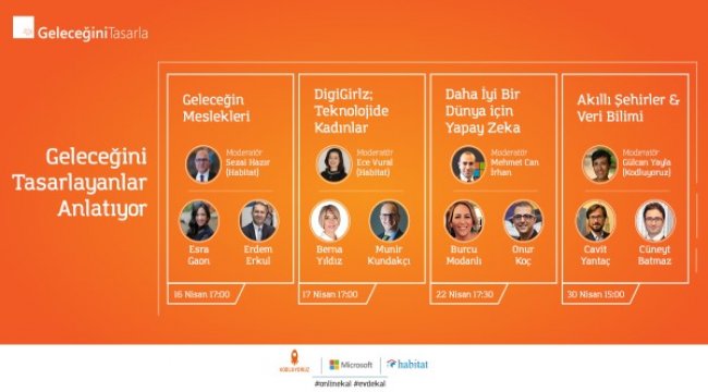 Microsoft Türkiye yöneticileri ile canlı web konferansları başlıyor