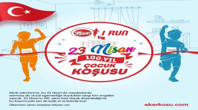 Minik adımlar 23 Nisan'ın 100.yılı için koşacak