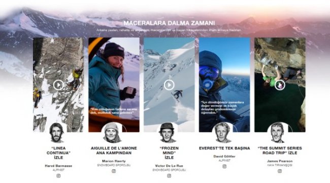 The North Face Sunar: Keşif Evi
