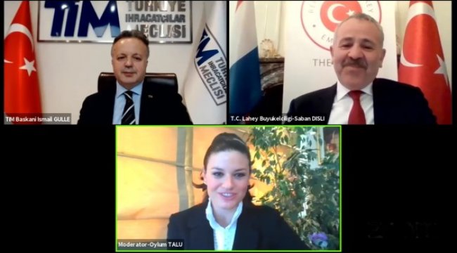 TİM Export Talk'un ikinci konuğu Hollanda Büyükelçisi oldu