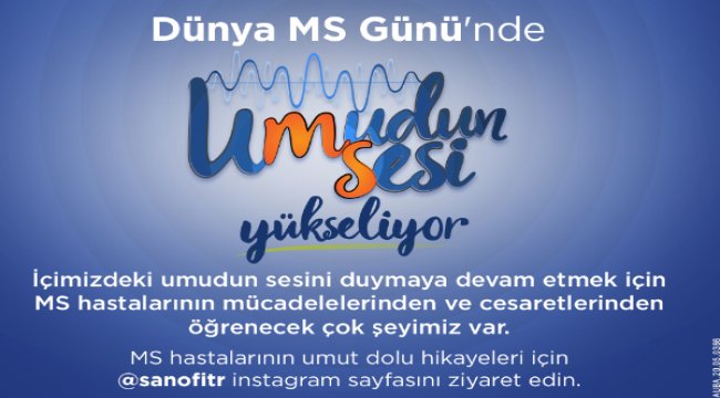 30 Mayıs 2020 Dünya Multipl Skleroz (MS) günü