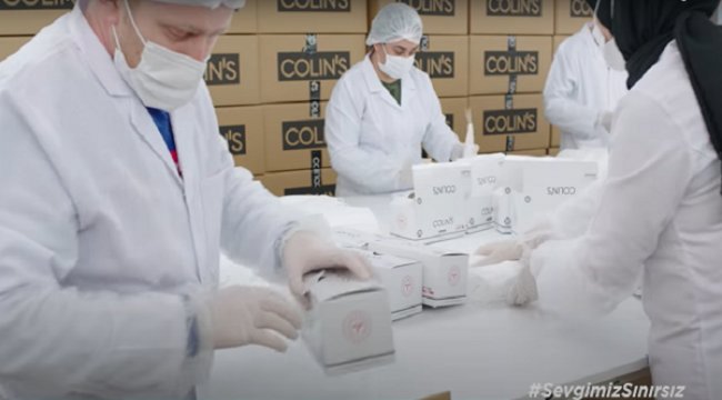 COLIN’S maske üretimini "Sevgimiz Sınırsız" filmiyle ekrana taşıdı