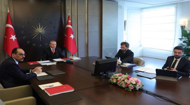 Cumhurbaşkanı Erdoğan, Rusya Devlet Başkanı Putin ile görüştü