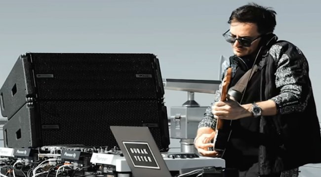 Dünyaca ünlü Dj Burak Yeter 2365Mt. zirvede konser verdi