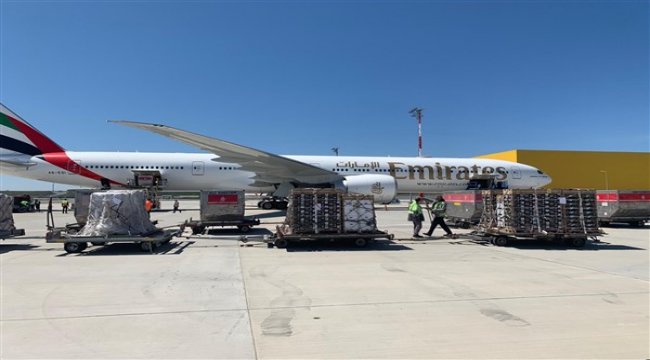 Emirates Skycargo Türkiye'den temel ihraç malzemeleri taşıyor
