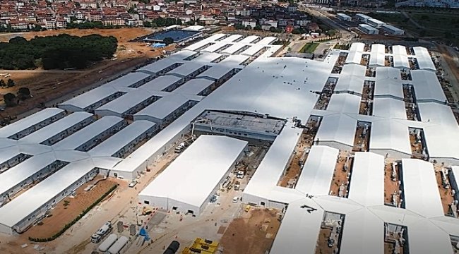 Erdoğan Prof. Dr. Feriha Öz Sancaktepe Acil Durum Hastanesi&#039;nin açılışını yapıyor