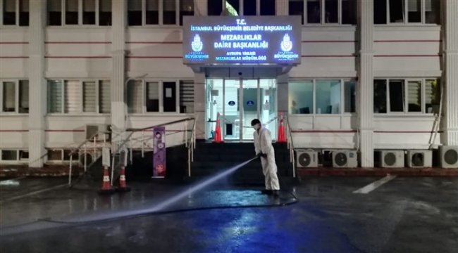 Gasılhaneler yıkanıyor