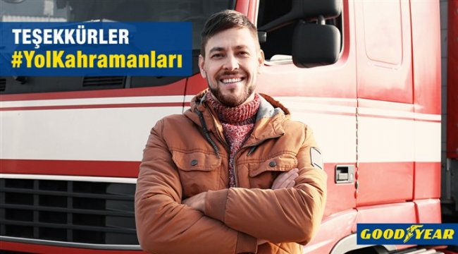 Goodyear’dan ‘Yol Kahramanları’na teşekkür