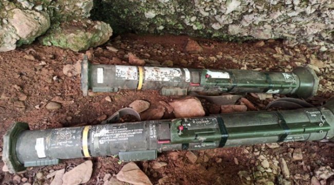 Hakkari'de 2 TAS füzesi imha edildi