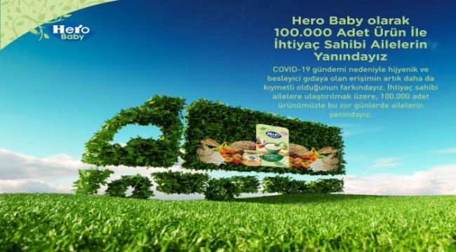 Hero Baby’den anlamlı destek