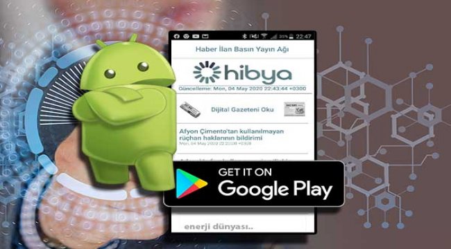 Hibya şimdi Play Store’da