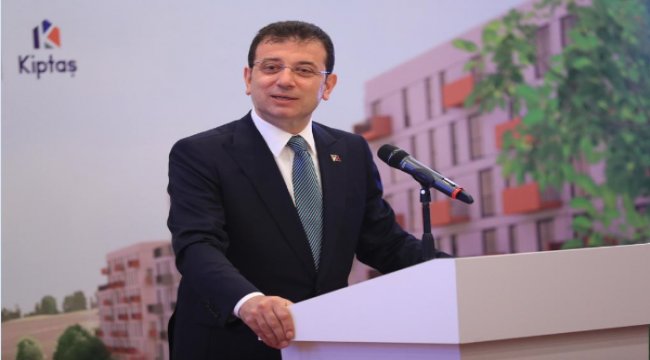 İmamoğlu, Kiptaş ucuz konut tanıtımında konuştu:Hedef sağlık çalışanı ve dar gelirli