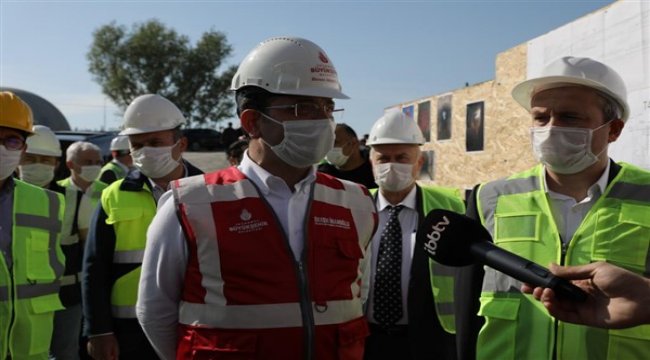 İmamoğlu: “Pandemi sürecini alt yapı için fırsata dönüştürdük”