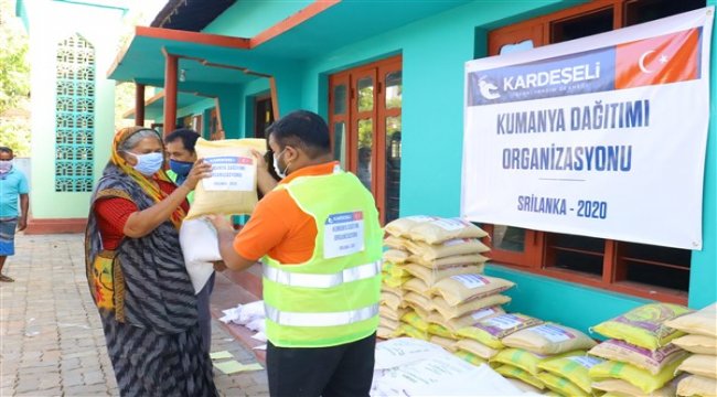 Kardeş eli derneği ramazan yardımlarına başladı