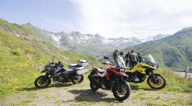 Maceranın teknolojisi Suzuki V-Strom 1050
