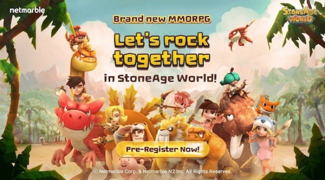Stoneage World Mmorpg ile tarih öncesinde bir maceraya hazırlan