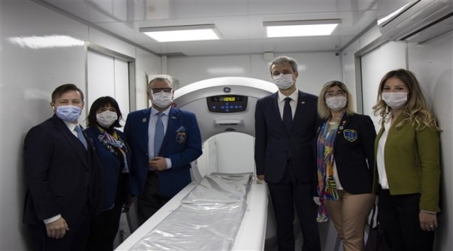 ​Türkiyen’nin ilk mobil tomografi cihazı hizmete girdi