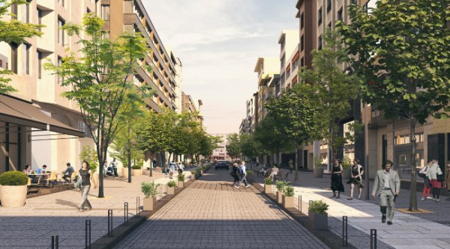 Abdi İpekçi caddesi yenileştirme çalışmalarının ilk etabı 20 haziran'da tamamlanıyor