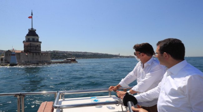 Başkan İmamoğlu: İstanbul boğazı'nın sağlıklı gelişimine katkı sunmaktan vazgeçmeyeceğiz