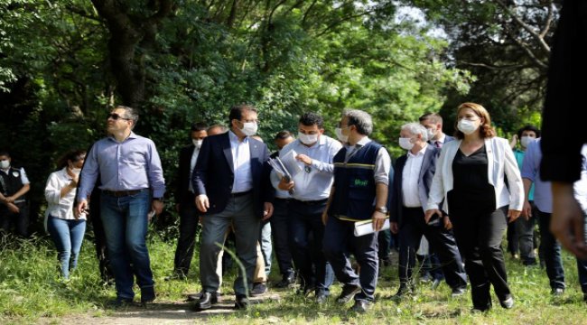 Başkan İmamoğlu'ndan Büyükdere fidanlığı müjdesi