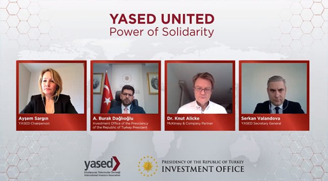 Cumhurbaşkanlığı Yatırım Ofisi Başkanı Dağlıoğlu, YASED United’ın konuğu oldu