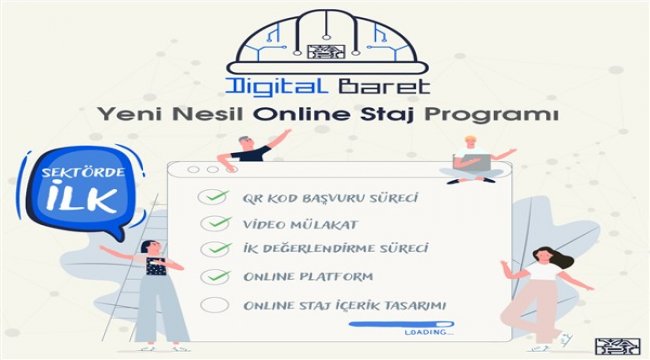 “Digital Baret” Online staj programı başlıyor