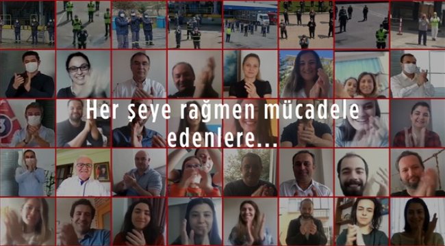 İpragaz salgınla mücadelenin tüm kahramanlarını alkışlıyor