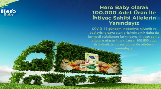 İsviçreli Hero Baby, Ankara’da ihtiyaç sahibi ailelere destek oldu