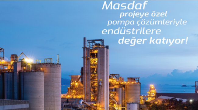 Masdaf’ın endüstriye özel pompa çözümleri