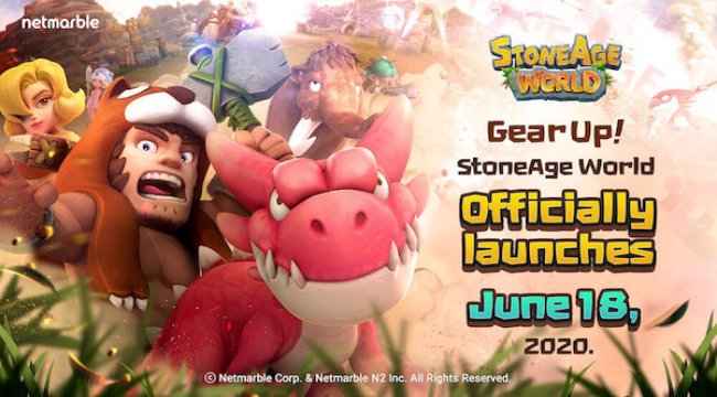 Maskot Koleksiyon MMORPG'si StoneAge World,18 Haziran'da Çıkış Yapıyor