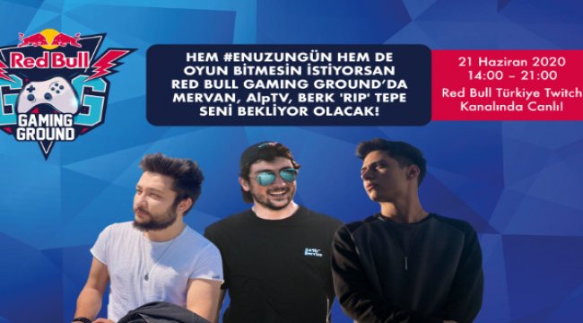 Oyunseverler, en uzun günde Red Bull gaming ground’da buluşacak