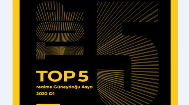 Realme Güneydoğu Asya pazarında beşinci oldu
