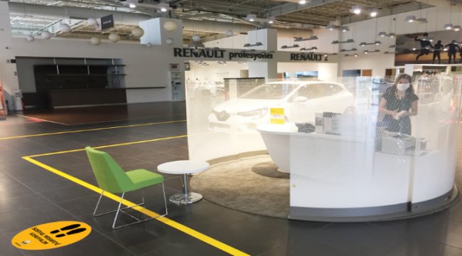 Renault ve Dacia yetkili satıcıları covid-19 önlemleri ile normalleşmeye hazır