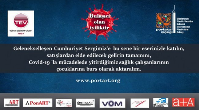 Sanat Yoluyla Eğitime Burs Desteğine Büyük Destek #bulaşıcıolaniyiliktir
