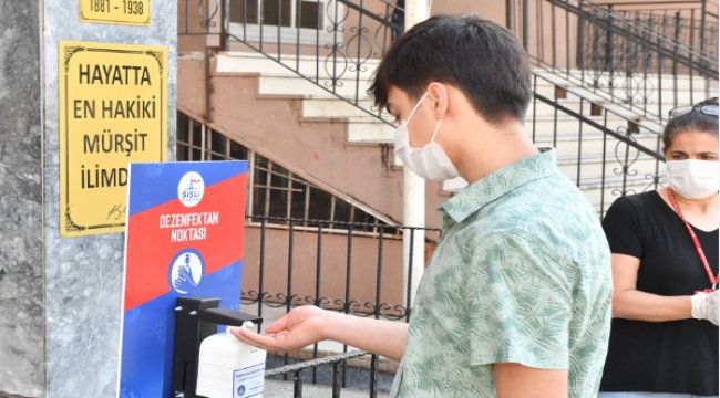 Şişli Belediyesi yks'ye girecek öğrencilerin yanında