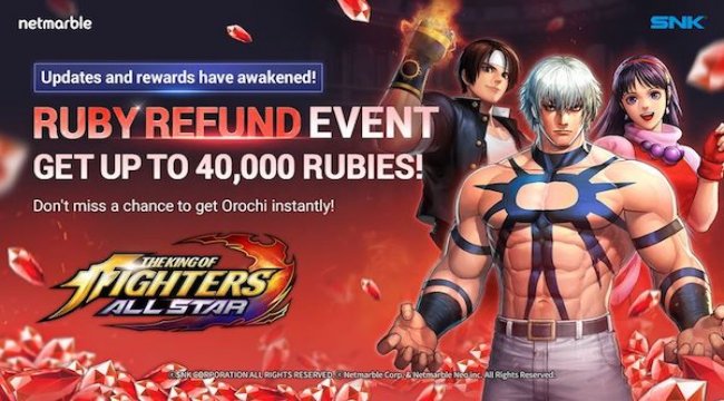 The King Of Fighters Allstar, güncellemesinde muhteşem avantajlar
