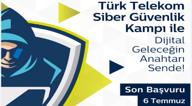 Türkiye’nin ilk online siber güvenlik kampı
