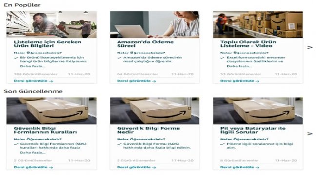 Amazon.com.tr'den KOBİ'leri dijitalleştiren Satıcı Eğitim Programı