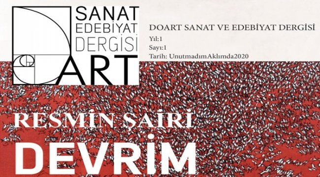 Doart Sanat ve Edebiyat Dergisinin ilk sayısı 2 Temmuz'da yayında