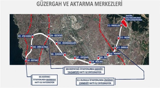 Dudullu-BOstancı hattı’nda da çalışmalar yeniden başlıyor